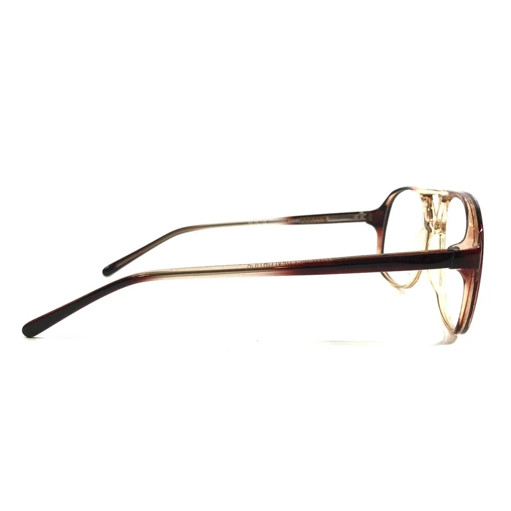 Casino Eyewear Eyeglasses Frames WILLIAM COGNAC FADE Aviator Full Rim 56-16-145